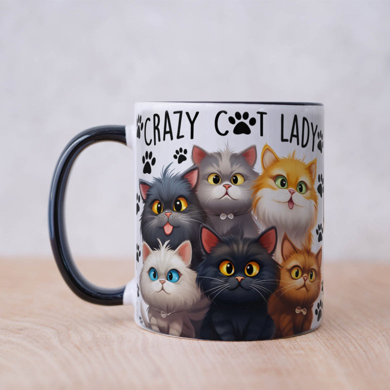 Cat Lover Coffee Mug – Funny Birthday Gift for Cat Owners & Pet Lovers