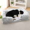 Plush Round Dog & Cat Bed – Cozy Winter Pet Bed for Small Dogs and Cats