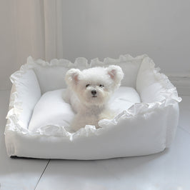 Luxury Small Dog & Cat Bed – Soft Plush Pet Sofa House for Puppies, Teddy, Cats