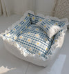 Luxury Small Dog & Cat Bed – Soft Plush Pet Sofa House for Puppies, Teddy, Cats