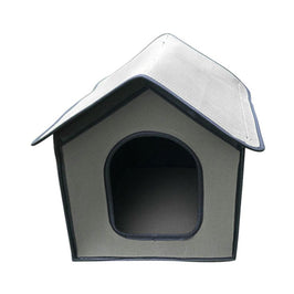 Waterproof Outdoor Dog & Cat House – Foldable Pet Kennel & Shelter for Indoor & Outdoor Sleeping