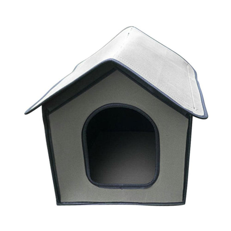 Waterproof Outdoor Dog & Cat House – Foldable Pet Kennel & Shelter for Indoor & Outdoor Sleeping