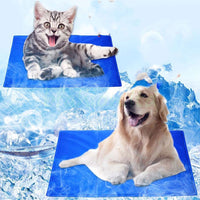 Pet Cooling Mat – Ice Gel Summer Dog & Cat Pad for Heat Relief