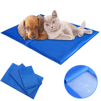 Pet Cooling Mat – Ice Gel Summer Dog & Cat Pad for Heat Relief