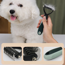 Professional Cordless Dog Grooming Clippers – Low-Noise Hair Trimmer for Dogs & Cats, Thick Coat Friendly