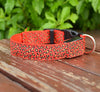 Adjustable LED Dog Collar – Safety Nylon Pet Collar with Leopard Print