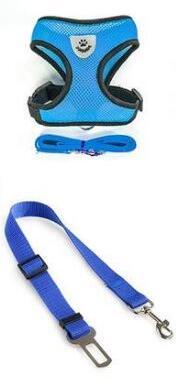 Pet Car Seat Belt Leash – Adjustable Safety Harness for Dogs & Cats