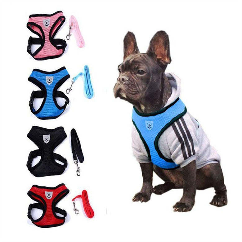 Pet Car Seat Belt Leash – Adjustable Safety Harness for Dogs & Cats