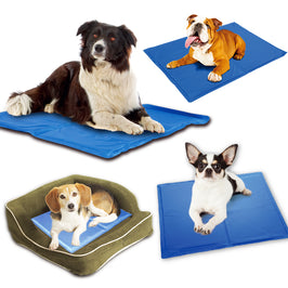 Dog Cooling Mat – Summer Ice Gel Pet Bed & Cushion for Dogs, Cats & Puppies
