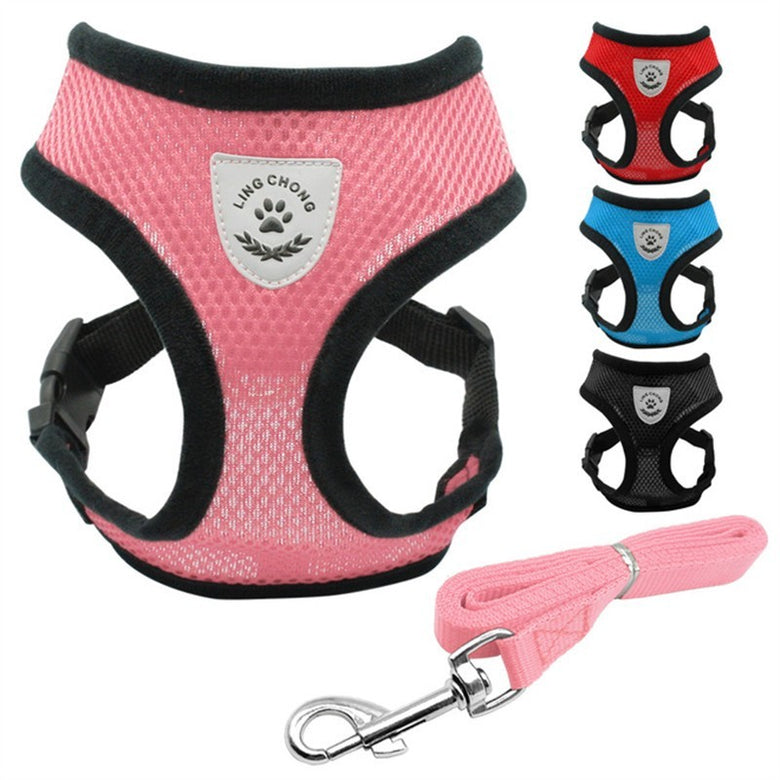Pet Car Seat Belt Leash – Adjustable Safety Harness for Dogs & Cats