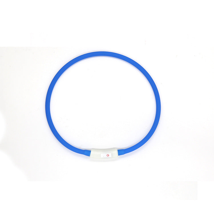 Fashion LED Dog Collar – Light Up Pet Safety Collar for Night Walks