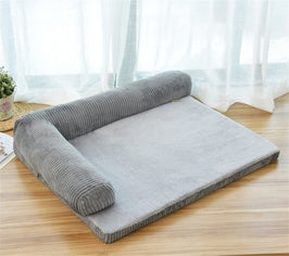 Soft Plush Pet Dog Bed – Cozy Sleeping Bed for Small and Medium Dogs