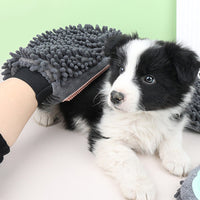 2-in-1 Pet Bathing Brush & Grooming Glove – Brushing, Massaging, and Drying Tool for Dogs & Cats