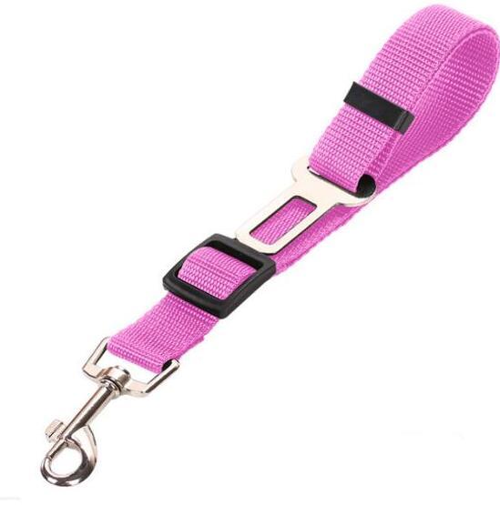 Pet Car Seat Belt Leash – Adjustable Safety Harness for Dogs & Cats