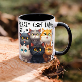 Cat Lover Coffee Mug – Funny Birthday Gift for Cat Owners & Pet Lovers
