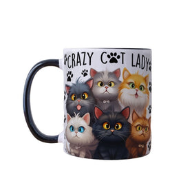 Cat Lover Coffee Mug – Funny Birthday Gift for Cat Owners & Pet Lovers