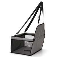 Foldable Pet Car Seat – Portable Safety Travel Bag for Small Dogs & Cats