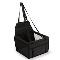 Foldable Pet Car Seat – Portable Safety Travel Bag for Small Dogs & Cats