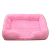 Plush Round Dog & Cat Bed – Cozy Winter Pet Bed for Small Dogs and Cats