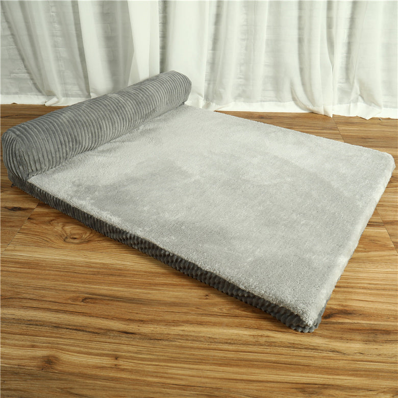 Soft Plush Pet Dog Bed – Cozy Sleeping Bed for Small and Medium Dogs