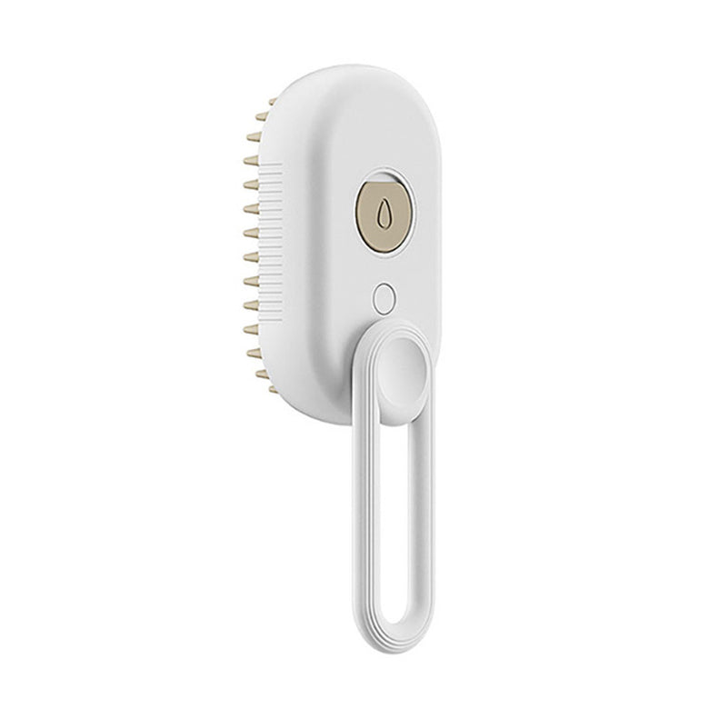 3-in-1 Cat & Dog Steam Brush – Electric Pet Grooming Comb with Spray, Massage & Hair Removal