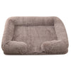 Plush Round Dog & Cat Bed – Cozy Winter Pet Bed for Small Dogs and Cats