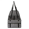 Foldable Pet Car Seat – Portable Safety Travel Bag for Small Dogs & Cats