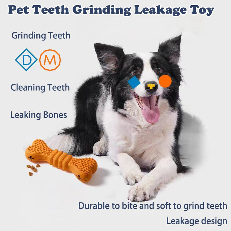 Dog Chew Toothbrush Toy – Dental Care Cleaning Stick for Puppies & Adult Dogs, Safe Teething Chew Bone, Random Colors