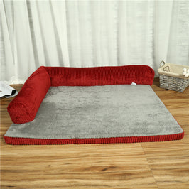 Soft Plush Pet Dog Bed – Cozy Sleeping Bed for Small and Medium Dogs