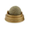 Catnip Ball Cat Treats – Rotating Dental Toy for Cats, Molar Teeth Cleaning & Stress Relief
