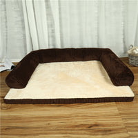 Soft Plush Pet Dog Bed – Cozy Sleeping Bed for Small and Medium Dogs