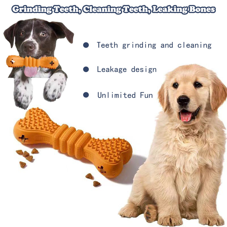 Dog Chew Toothbrush Toy – Dental Care Cleaning Stick for Puppies & Adult Dogs, Safe Teething Chew Bone, Random Colors