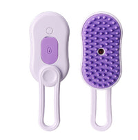 3-in-1 Cat & Dog Steam Brush – Electric Pet Grooming Comb with Spray, Massage & Hair Removal