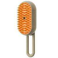 3-in-1 Cat & Dog Steam Brush – Electric Pet Grooming Comb with Spray, Massage & Hair Removal