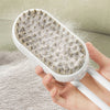 3-in-1 Cat & Dog Steam Brush – Electric Pet Grooming Comb with Spray, Massage & Hair Removal